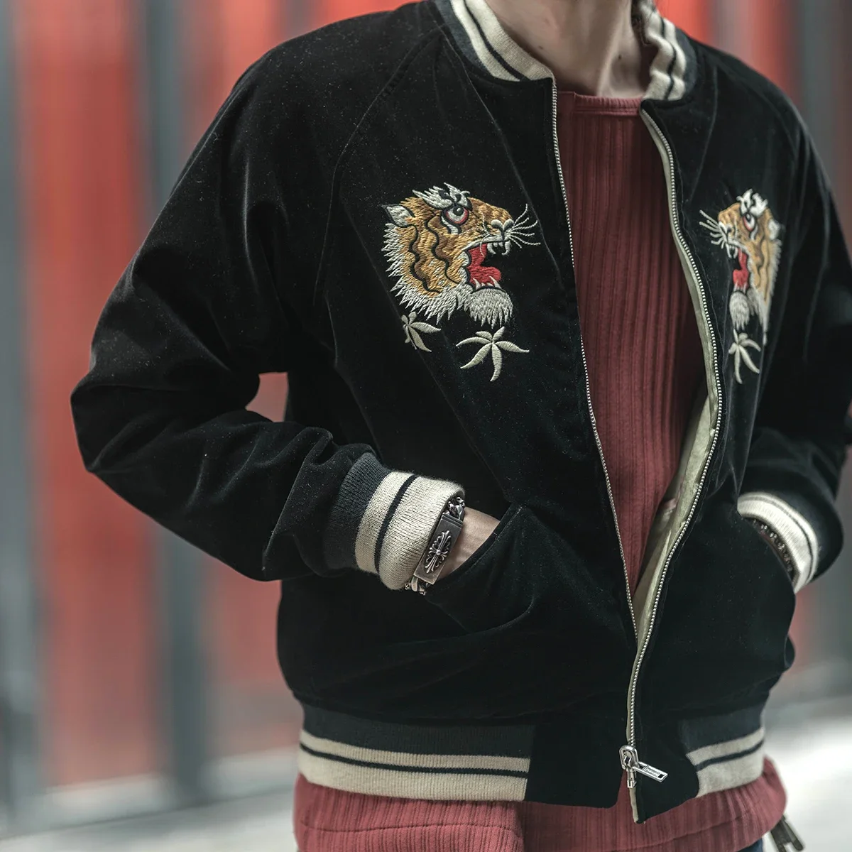 Varsity Jacket Wool - Не в наличии Suka Двусторонняя сувенирная