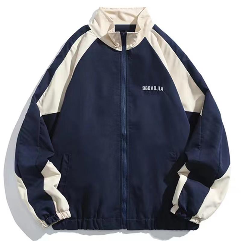 Varsity Jacket Wool - Мужская куртка-бомбер в стиле хип-хоп, уличная