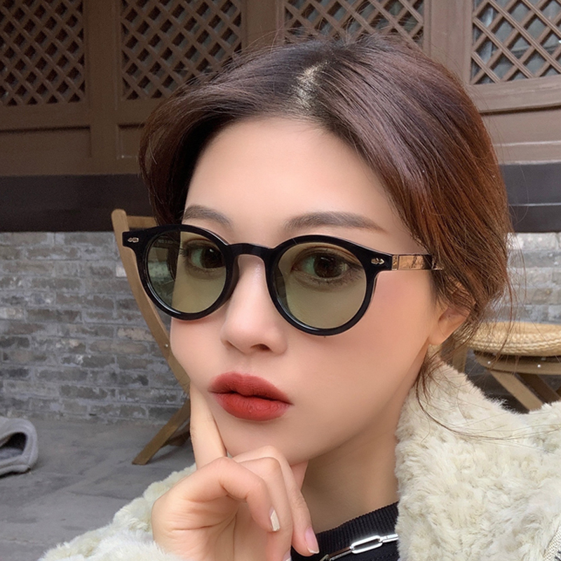 Vintage Fashion Glasses - Новые маленькие круглые солнцезащитные очки для