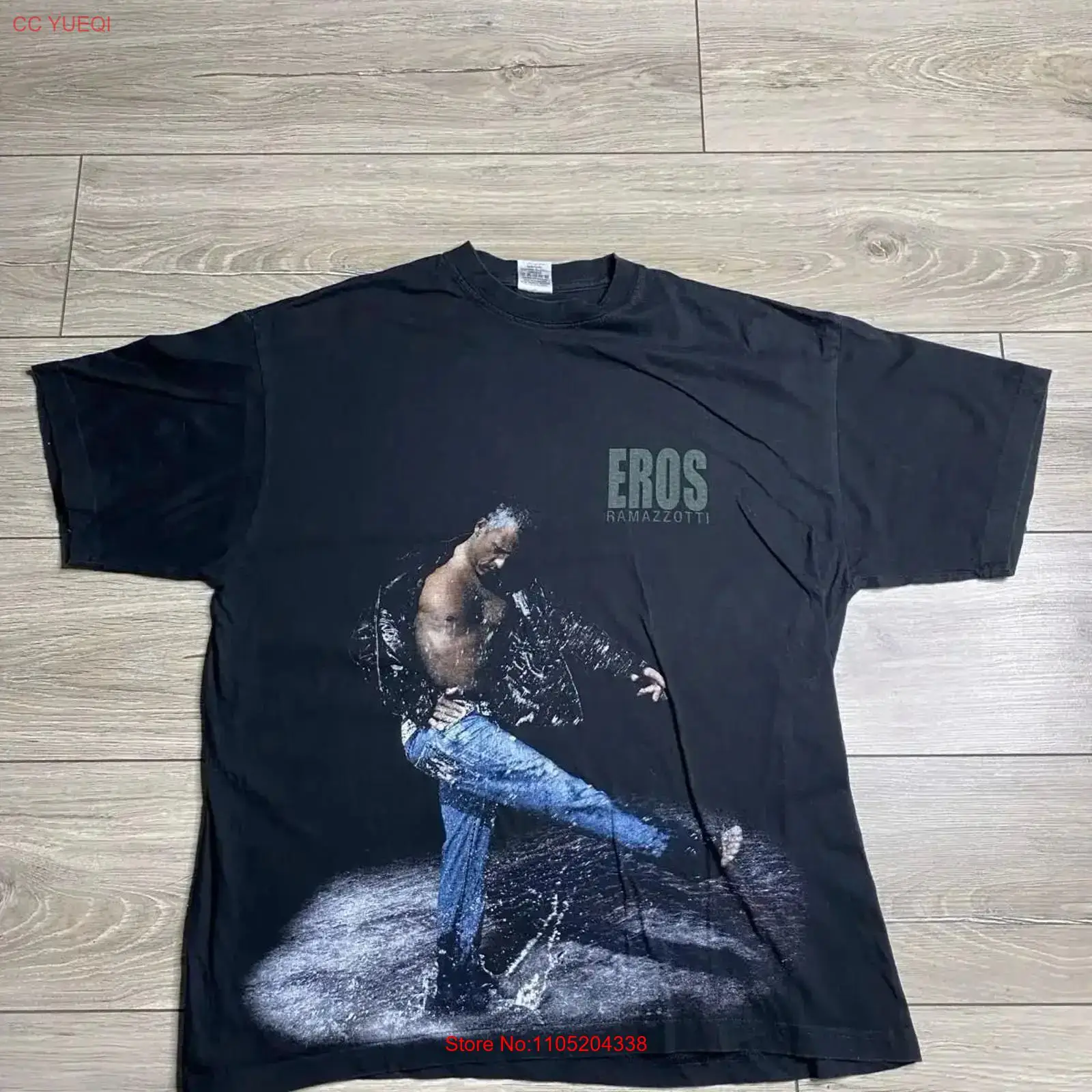 Vintage Fashion World - Мужская футболка Eros Ramazzotti World Tour