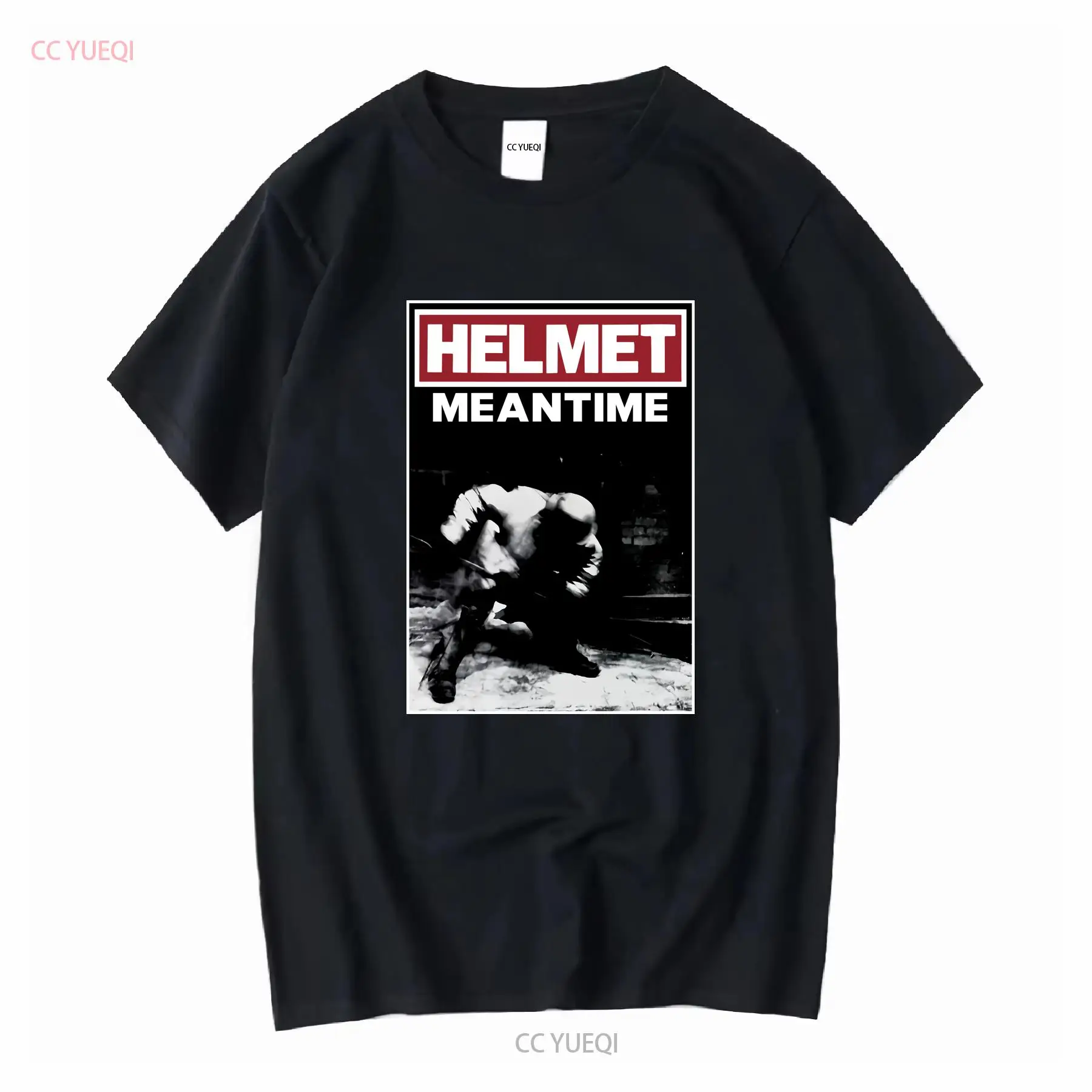 Vintage Fashion Jersey - Шлем Meantime футболка рок-группа альтернативная металлическая