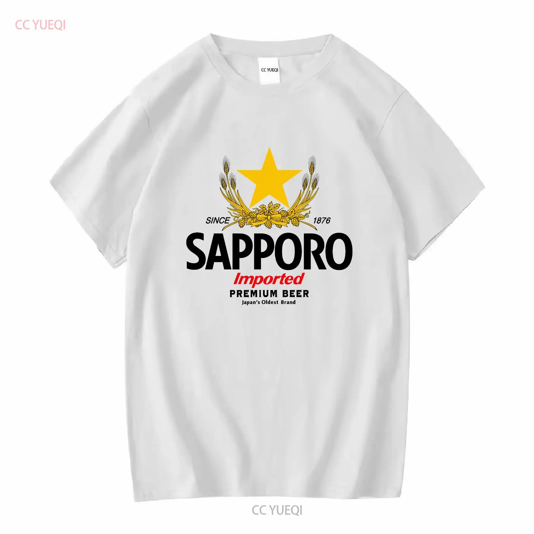 Vintage Fashion Jersey - SAPPORO Brewery, японская пивная футболка с