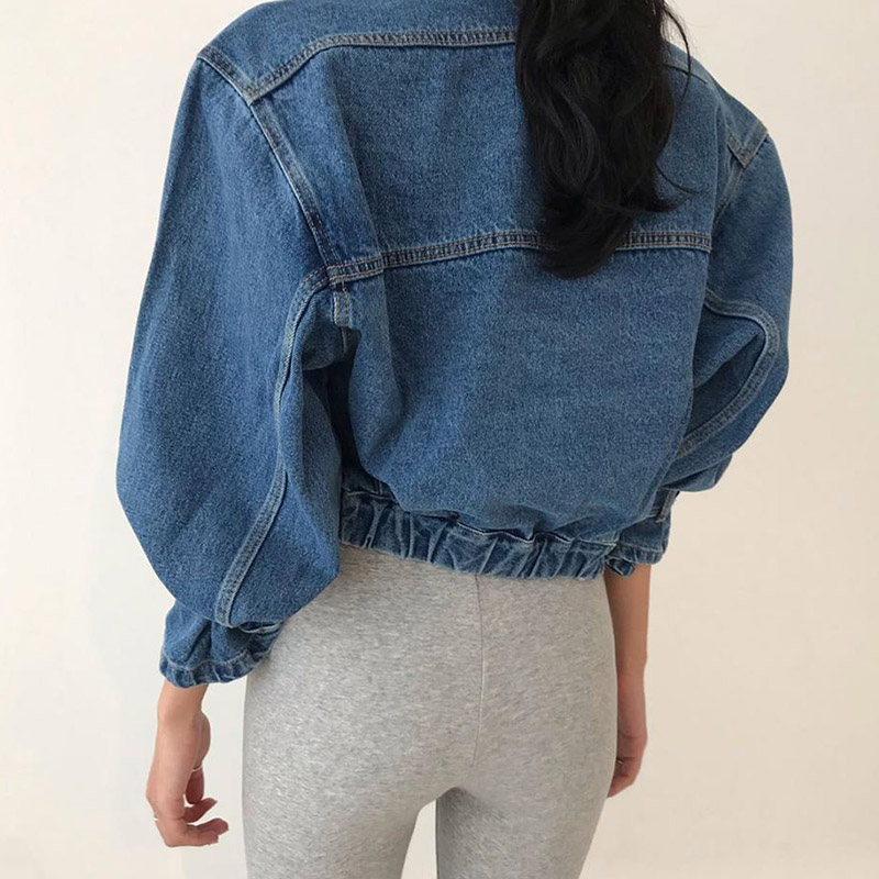 Patchwork Jean Jacket - Короткая джинсовая куртка с несколькими карманами