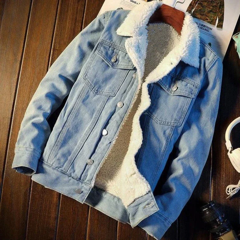 Джинсовые куртки Мужская подкл – обзор и цена Patchwork Jean Jacket