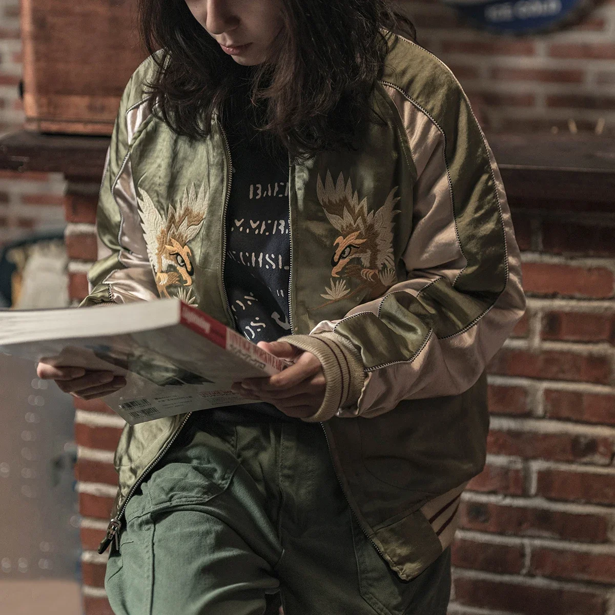 Не в наличии Suka Двусторонняя – обзор и цена Varsity Jacket Wool