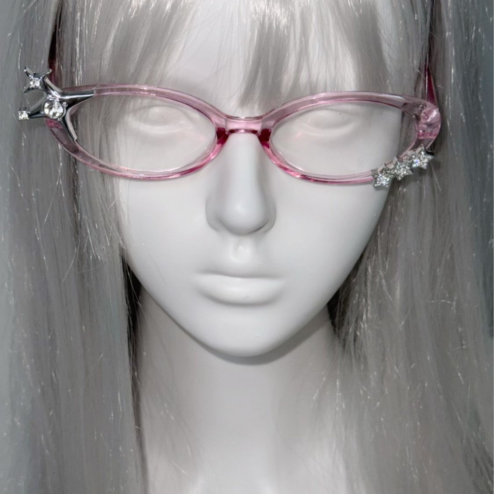Очки в стиле Y2K с декором в в – обзор и цена Vintage Fashion Glasses
