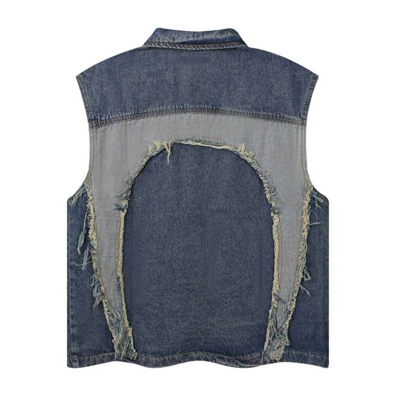 Европейская и американская муж – обзор и цена Patchwork Jean Jacket