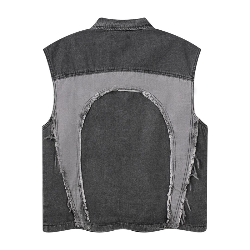 Европейская и американская муж – обзор и цена Patchwork Jean Jacket