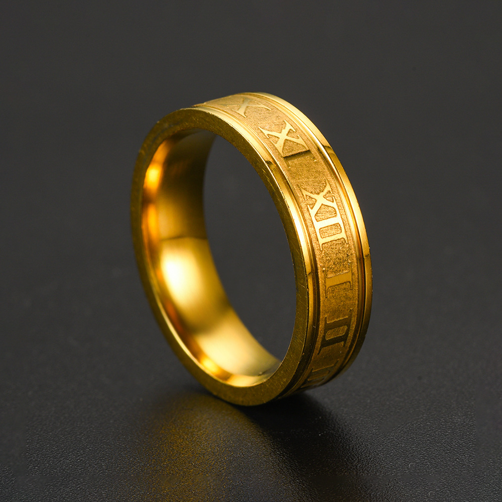 Винтажные кольца с римскими ци – обзор и цена Vintage Fashion Rings For Women
