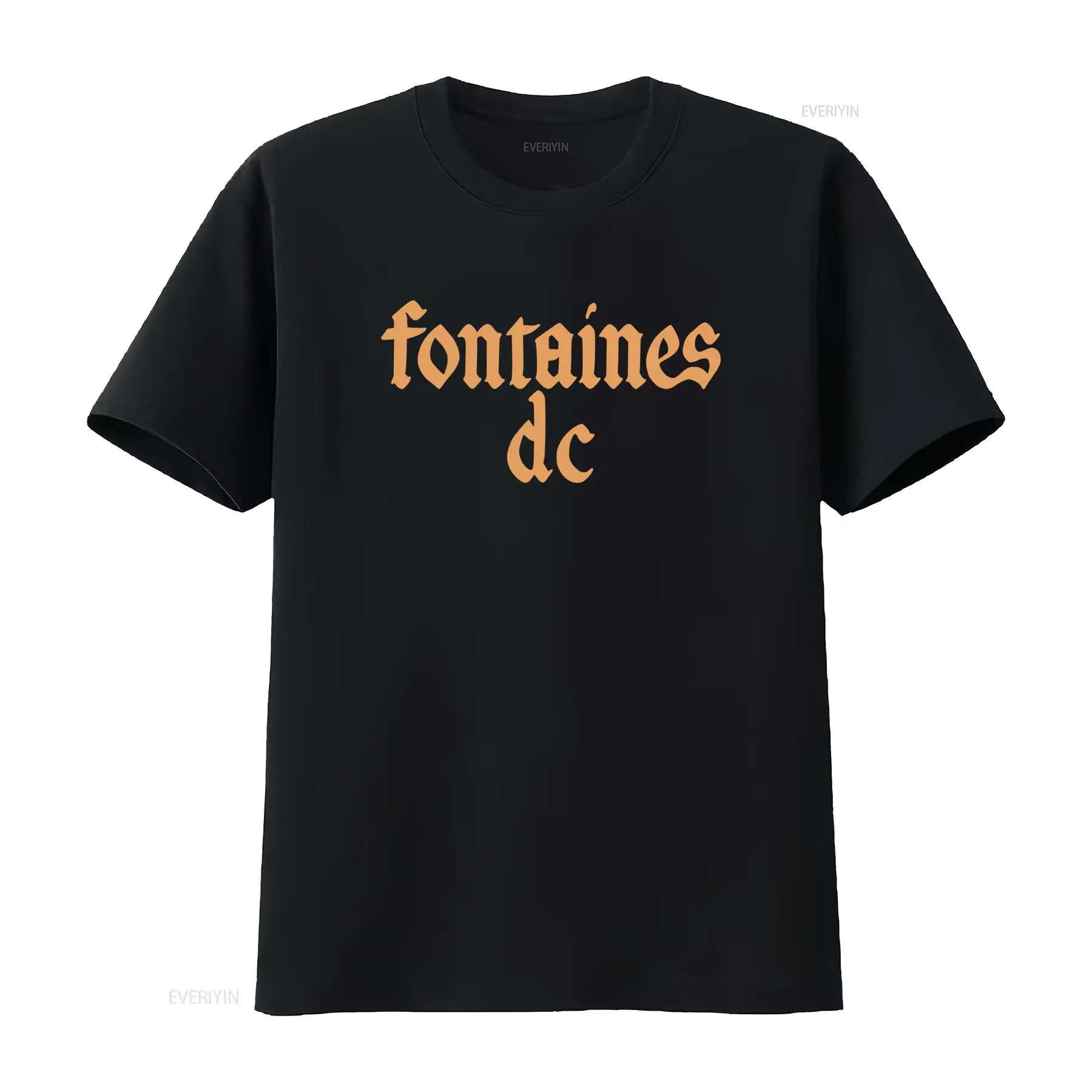 Черная футболка Fontaines D C  – обзор и цена Vintage Fashion Jersey