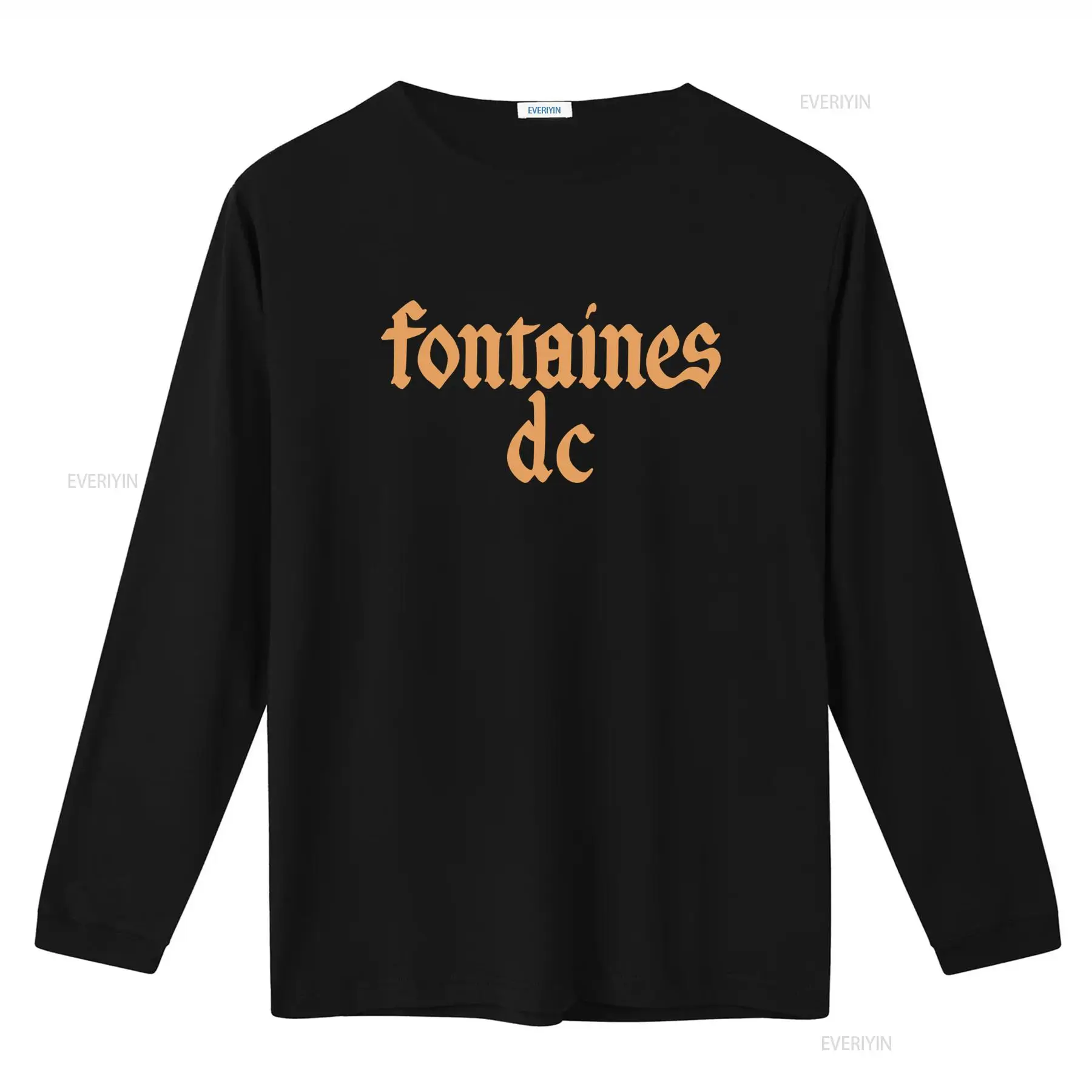 Черная футболка Fontaines D C  – обзор и цена Vintage Fashion Jersey