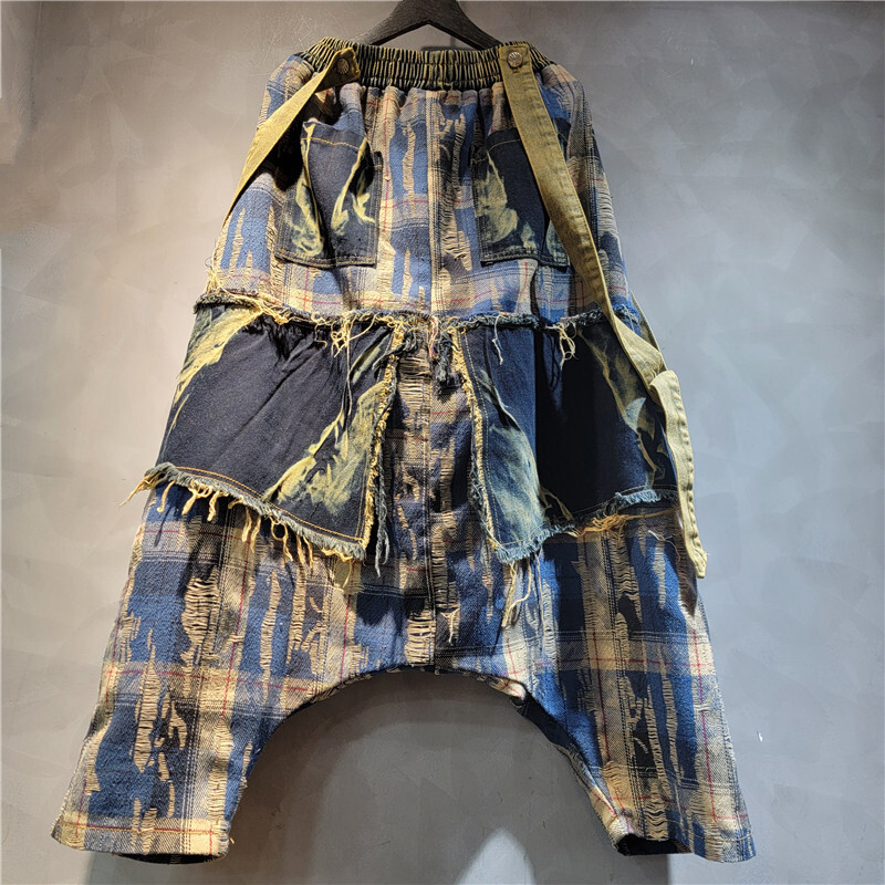 WTHT модная женская джинсовая  – обзор и цена Patchwork Jean Jacket