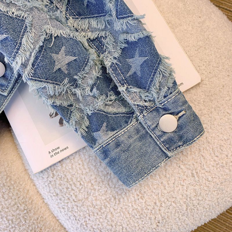 Пальто женские джинсовые пальт – обзор и цена Patchwork Jean Jacket