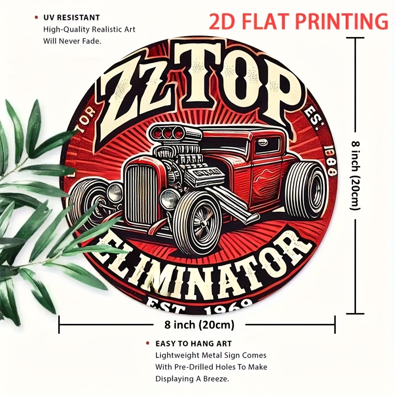 2D Flat, 1 шт. ZZ Top Eliminat – обзор и цена Vintage Fashion Plates