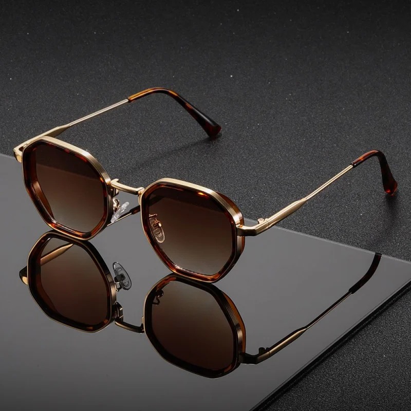 1 пара модных круглых металлич – обзор и цена Vintage Fashion Glasses