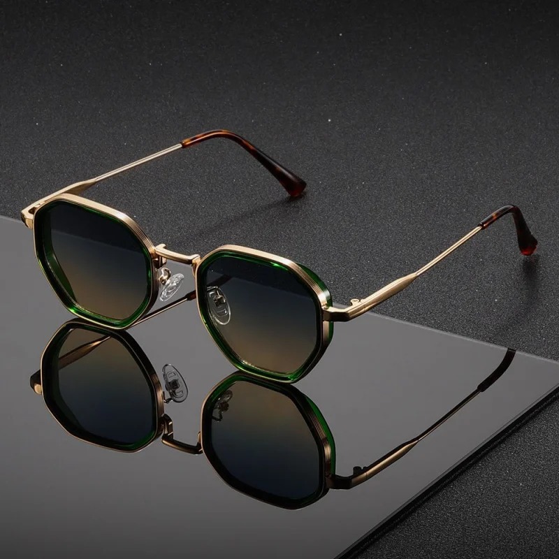 1 пара модных круглых металлич – обзор и цена Vintage Fashion Glasses