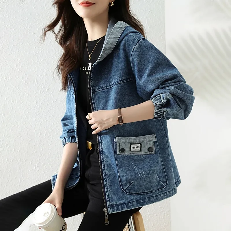 Новое женское ковбойское пальт – обзор и цена Patchwork Jean Jacket