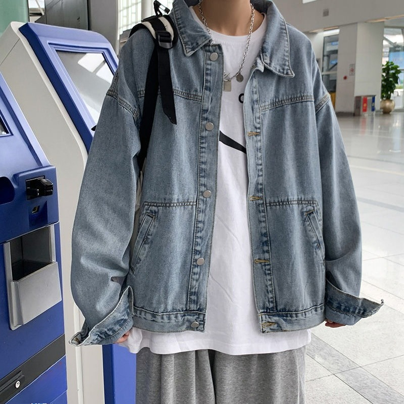 Зима 2025: Мужские джинсовые п – обзор и цена Patchwork Jean Jacket