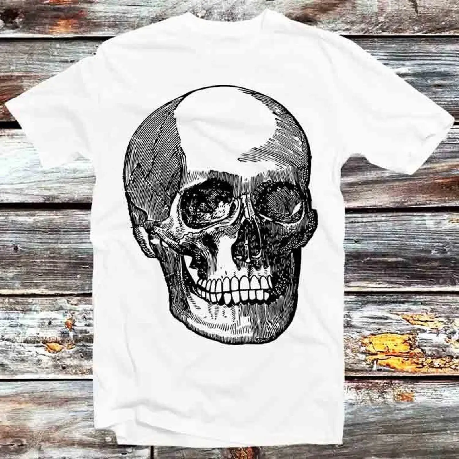 Футболка Spooky Skull Space Sk – обзор и цена Vintage Fashion Sketches