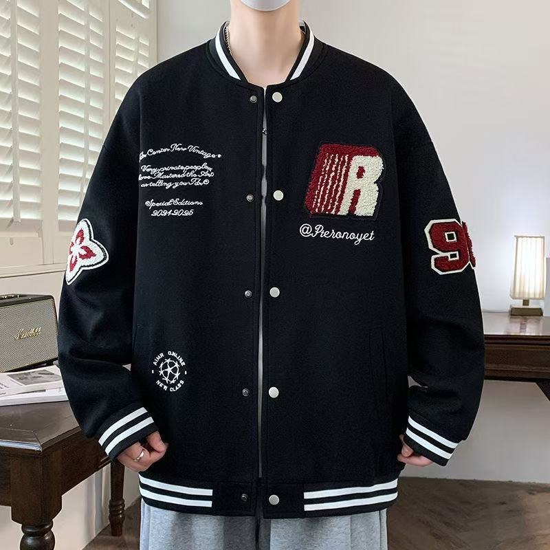 2026 весеннее новое пальто для – обзор и цена Varsity Jacket Wool
