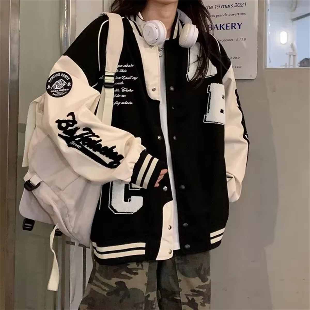 Женская куртка-бомбер из овечь – обзор и цена Varsity Jacket Wool