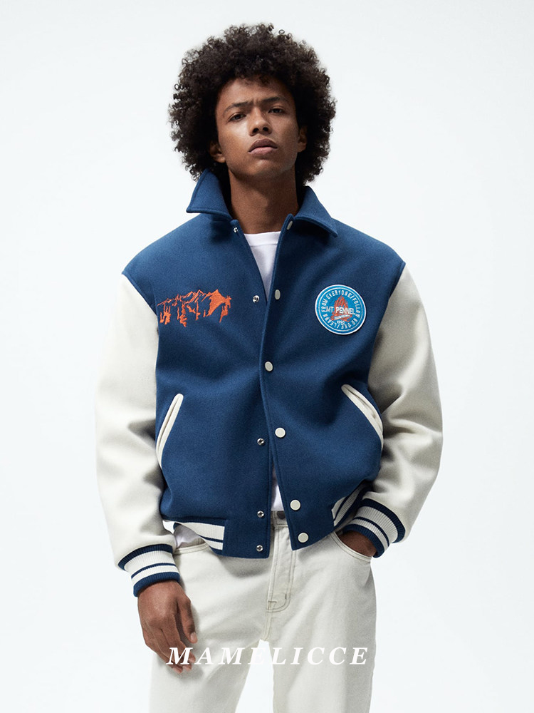 MAMELICCE Оригинальный дизайн, – обзор и цена Varsity Jacket Wool