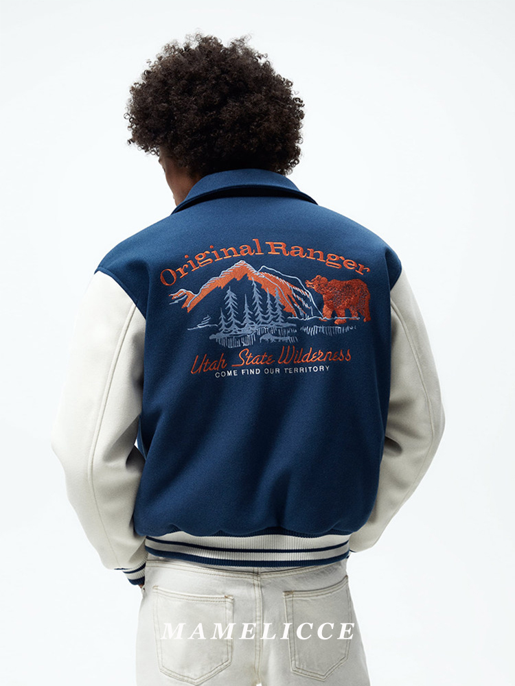 MAMELICCE Оригинальный дизайн, – обзор и цена Varsity Jacket Wool