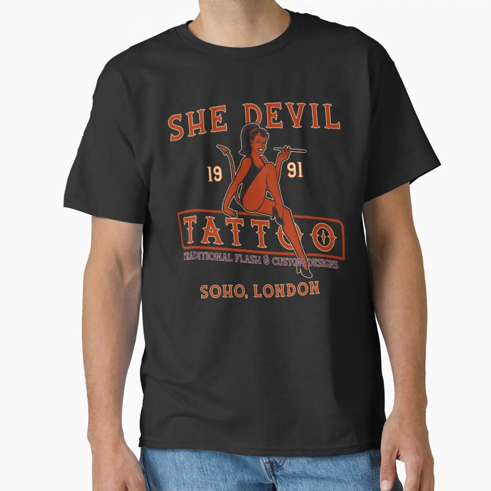 Футболка She Devil Flash Custo – обзор и цена Vintage Fashion London