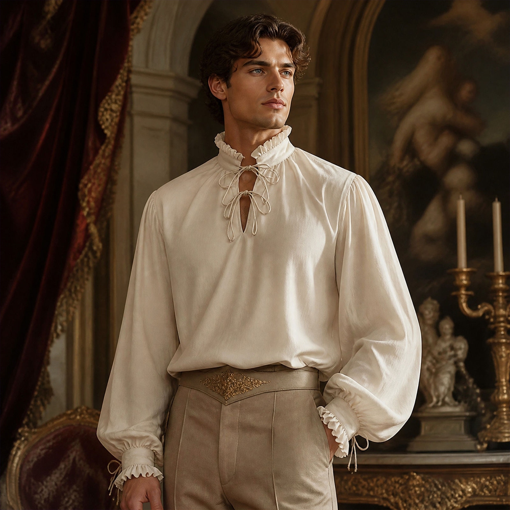 Средневековая рубашка в стиле  – обзор и цена Vintage Victorian Fashion